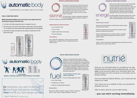 Nutrie - Automatic Body